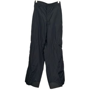 ⭐️ Raewiks lightweight waterproof ski pants rare Vintage black zip legs S